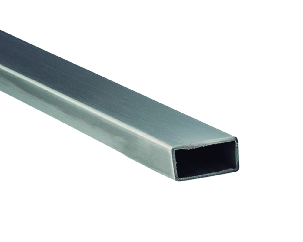 Caños rectangulares en acero inoxidable AISI 304L y 316L